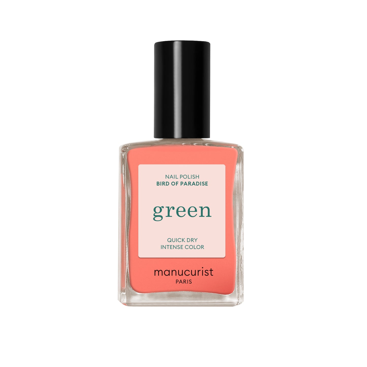 Manucurist Esmalte GREEN – Esmalte de Uñas Natural (84% Origen Bio)