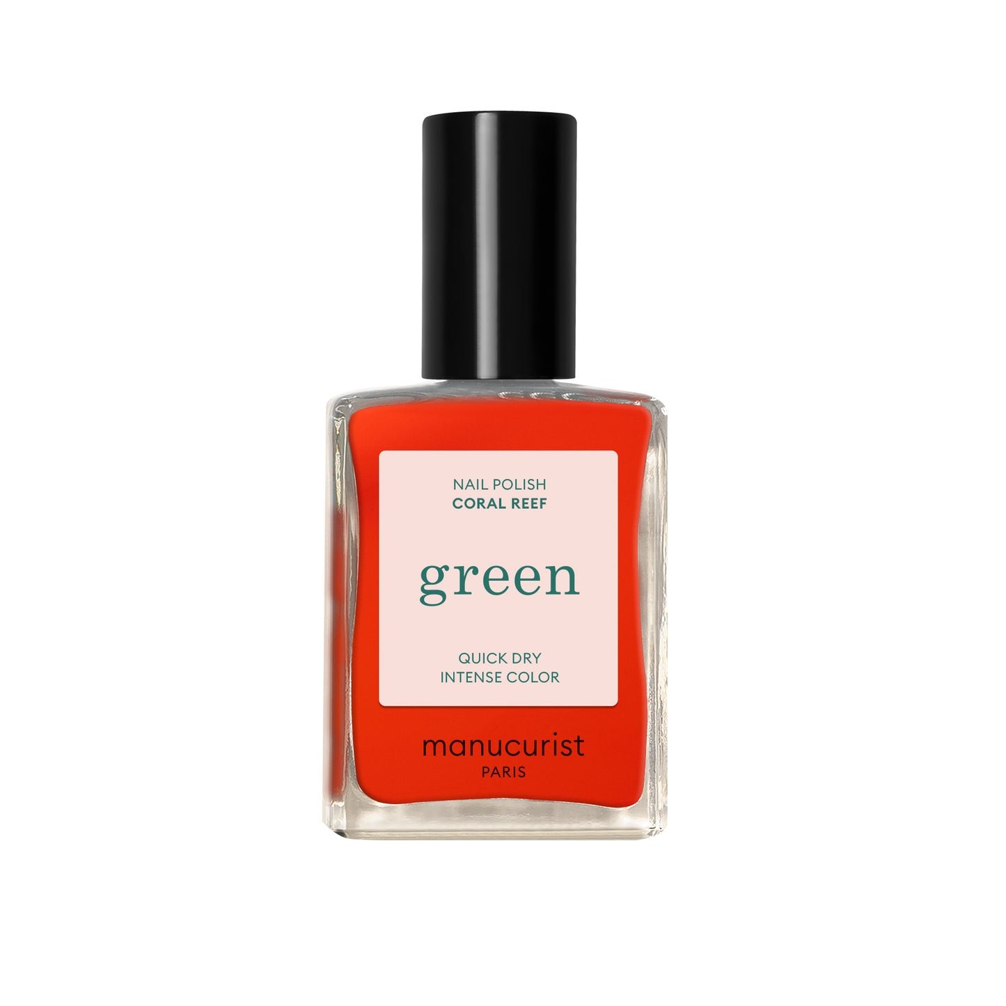 Manucurist Esmalte GREEN – Esmalte de Uñas Natural (84% Origen Bio)