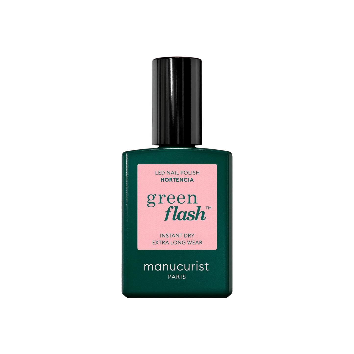 Manucurist Esmalte GREEN FLASH – Esmalte Semipermanente LED Natural (84% Origen Bio)