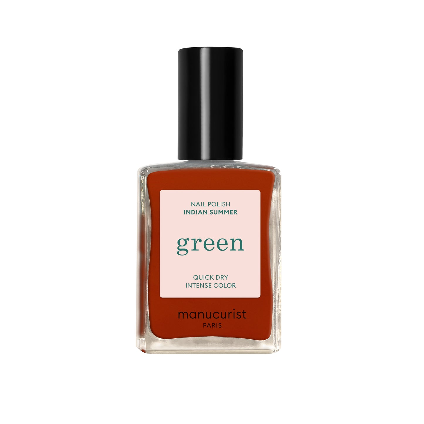 Manucurist Esmalte GREEN – Esmalte de Uñas Natural (84% Origen Bio)