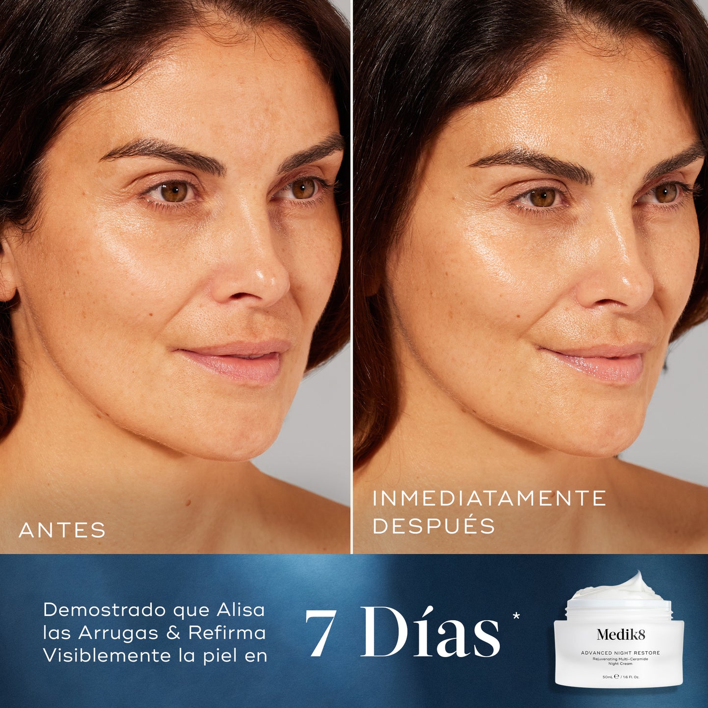 resultados Advanced Night Restore