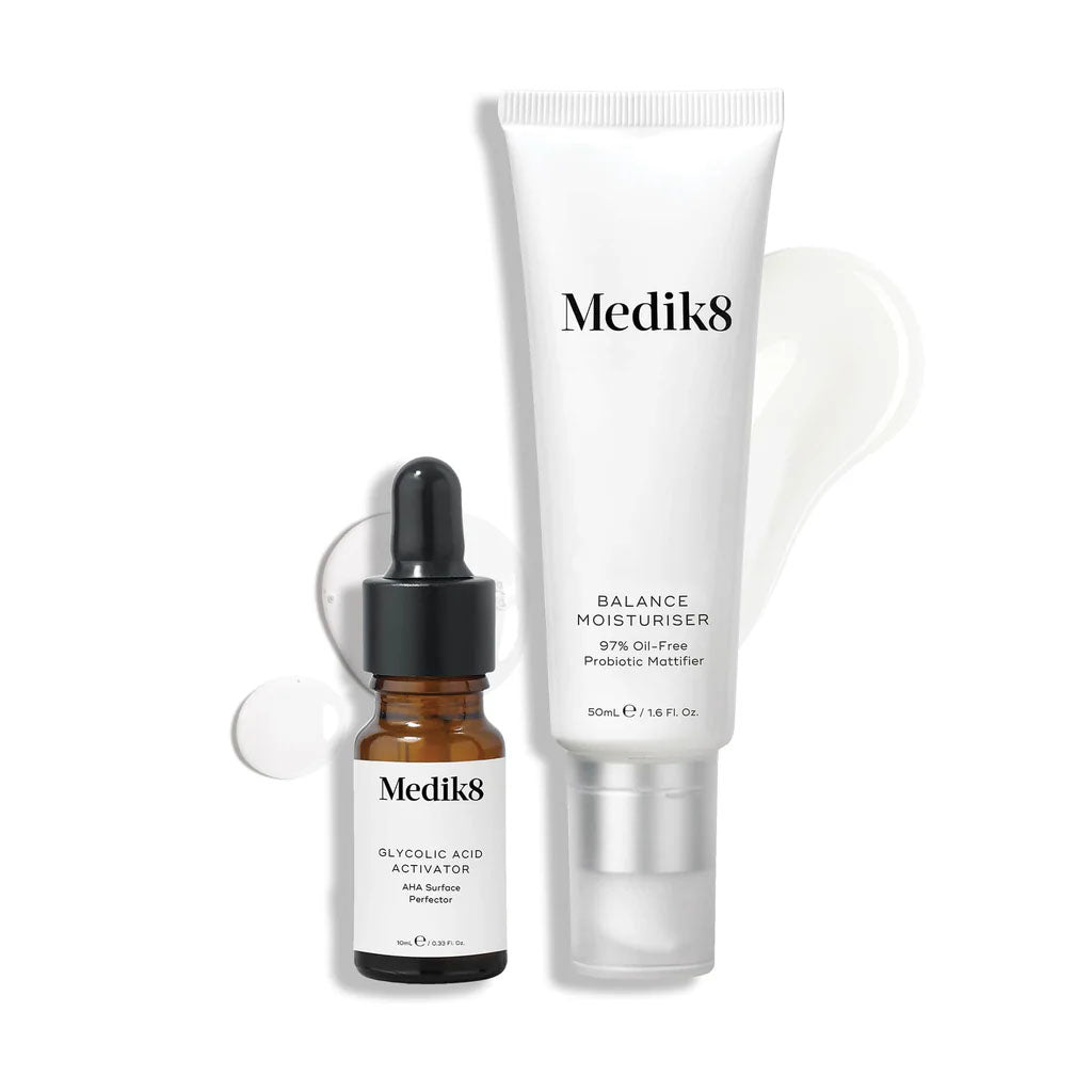 Medik8 Balance Moisturiser With Glycolic Acid Activator