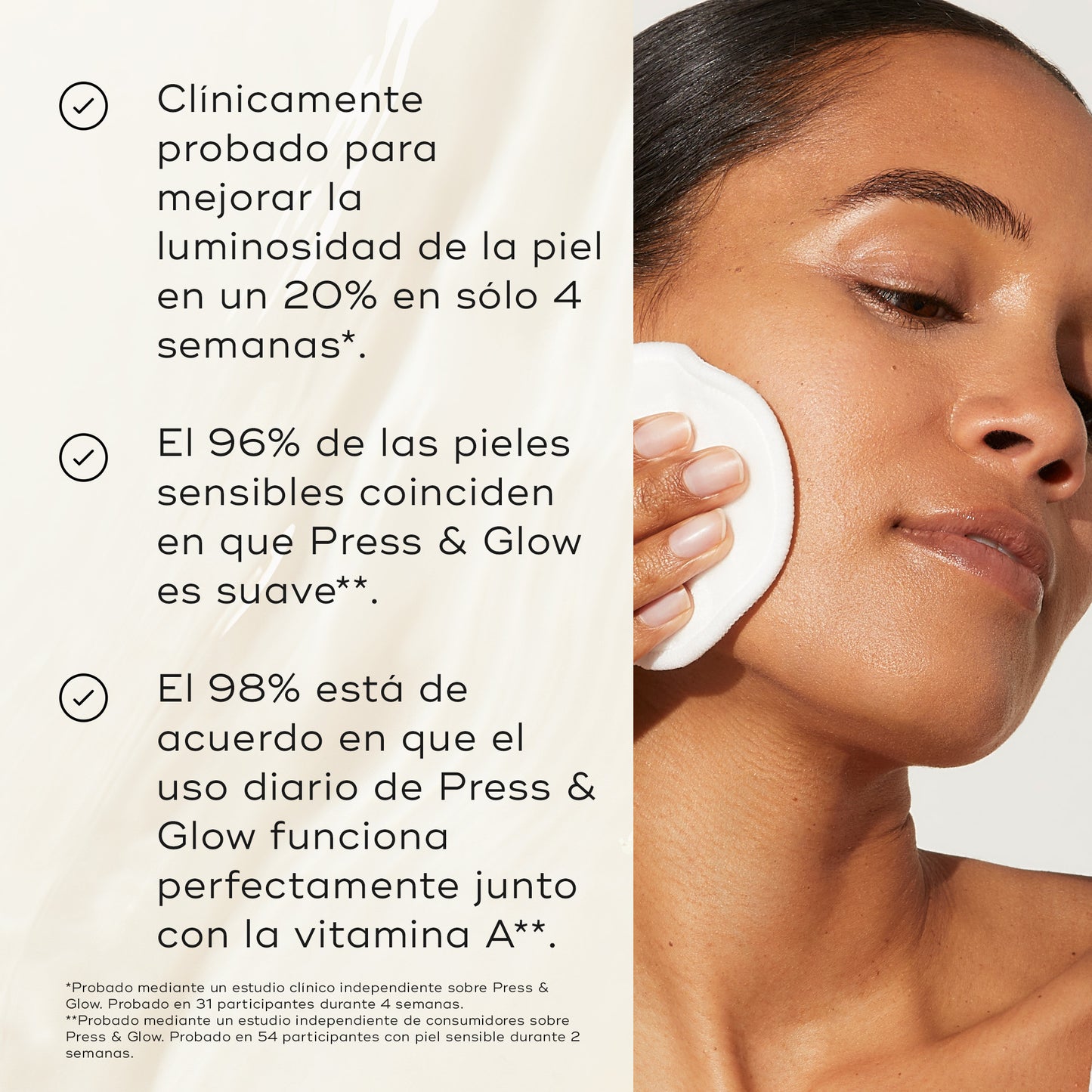 beneficios Press & Glow