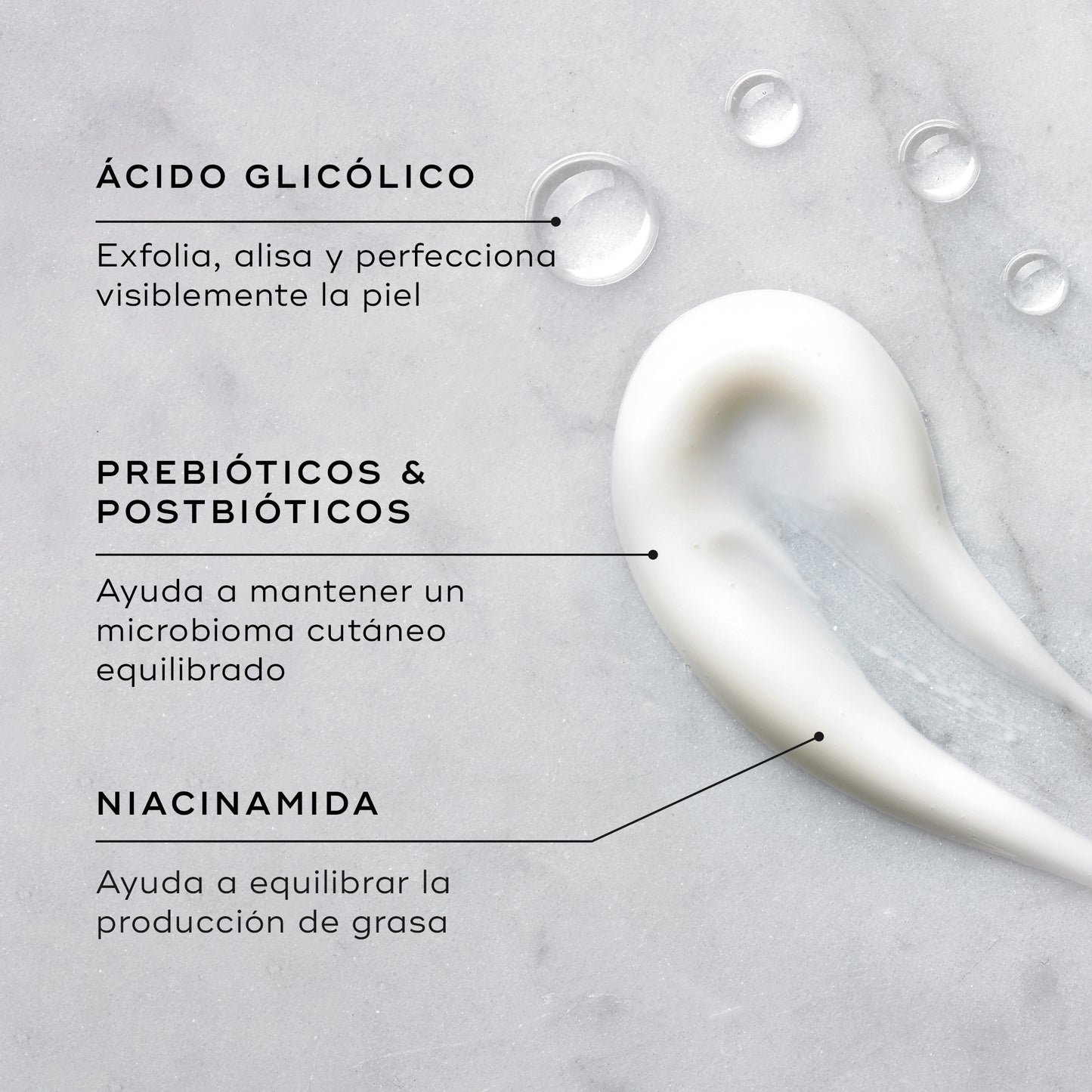 ingredientes Balance Moisturiser With Glycolic Acid Activator