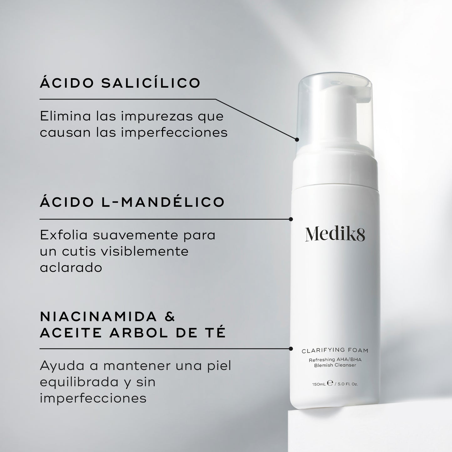 ingredientes Clarifying Foam