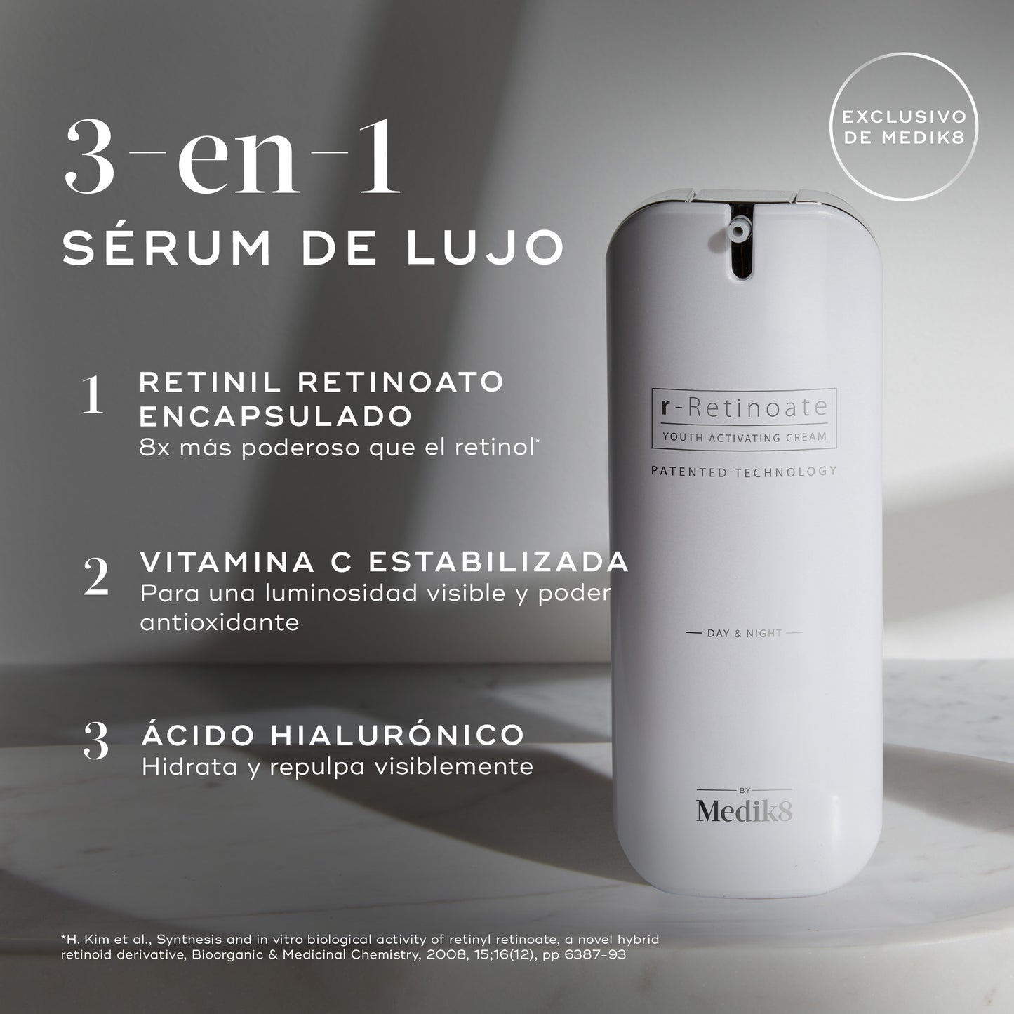 ingredientes r-Retinoate Facial Day & Night