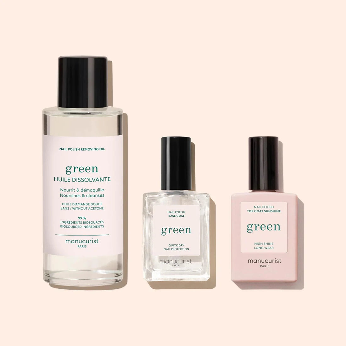 kit uñas green manucurist