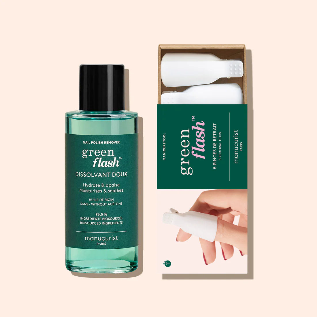 pack green flash quita esmalte