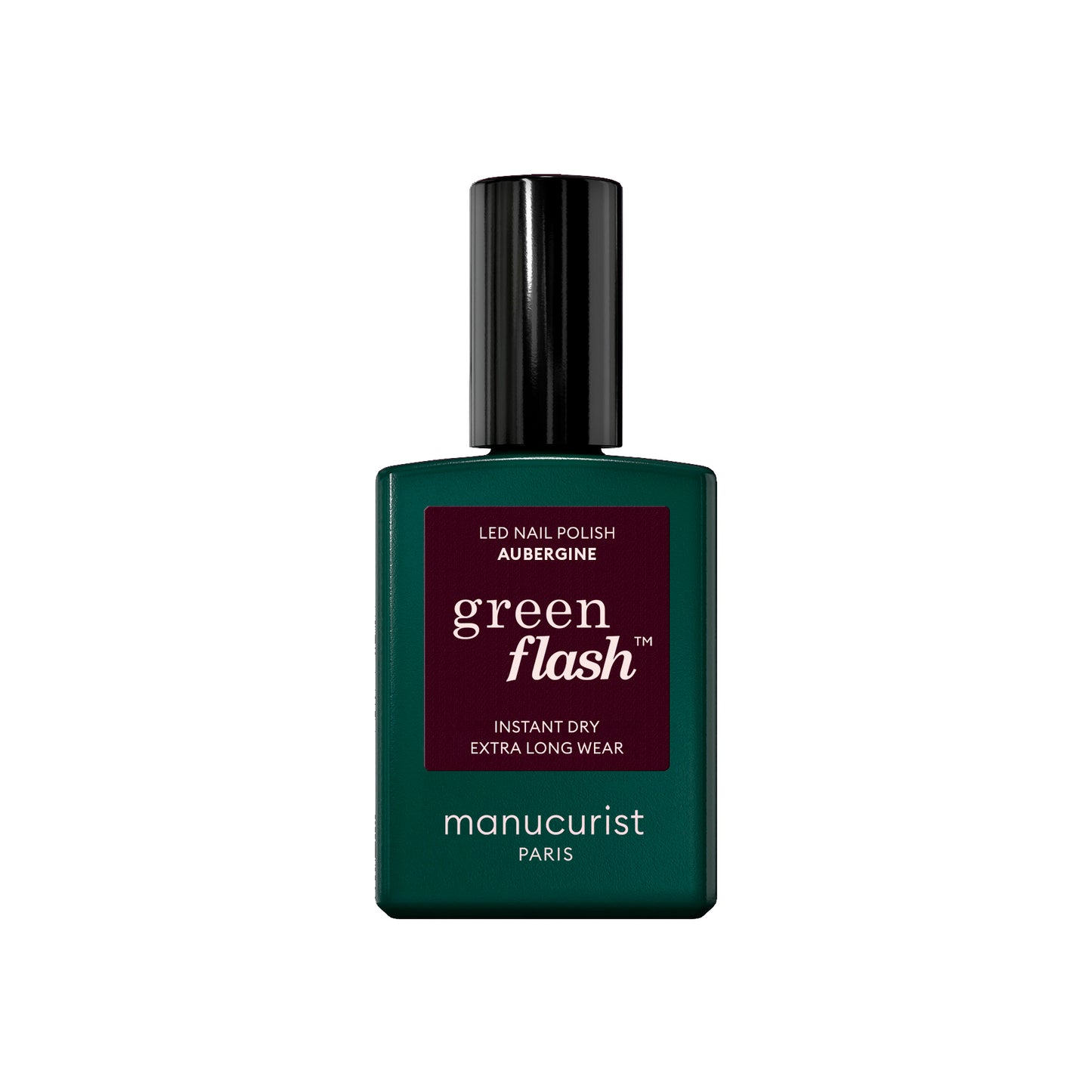 Manucurist Esmalte GREEN FLASH – Esmalte Semipermanente LED Natural (84% Origen Bio)