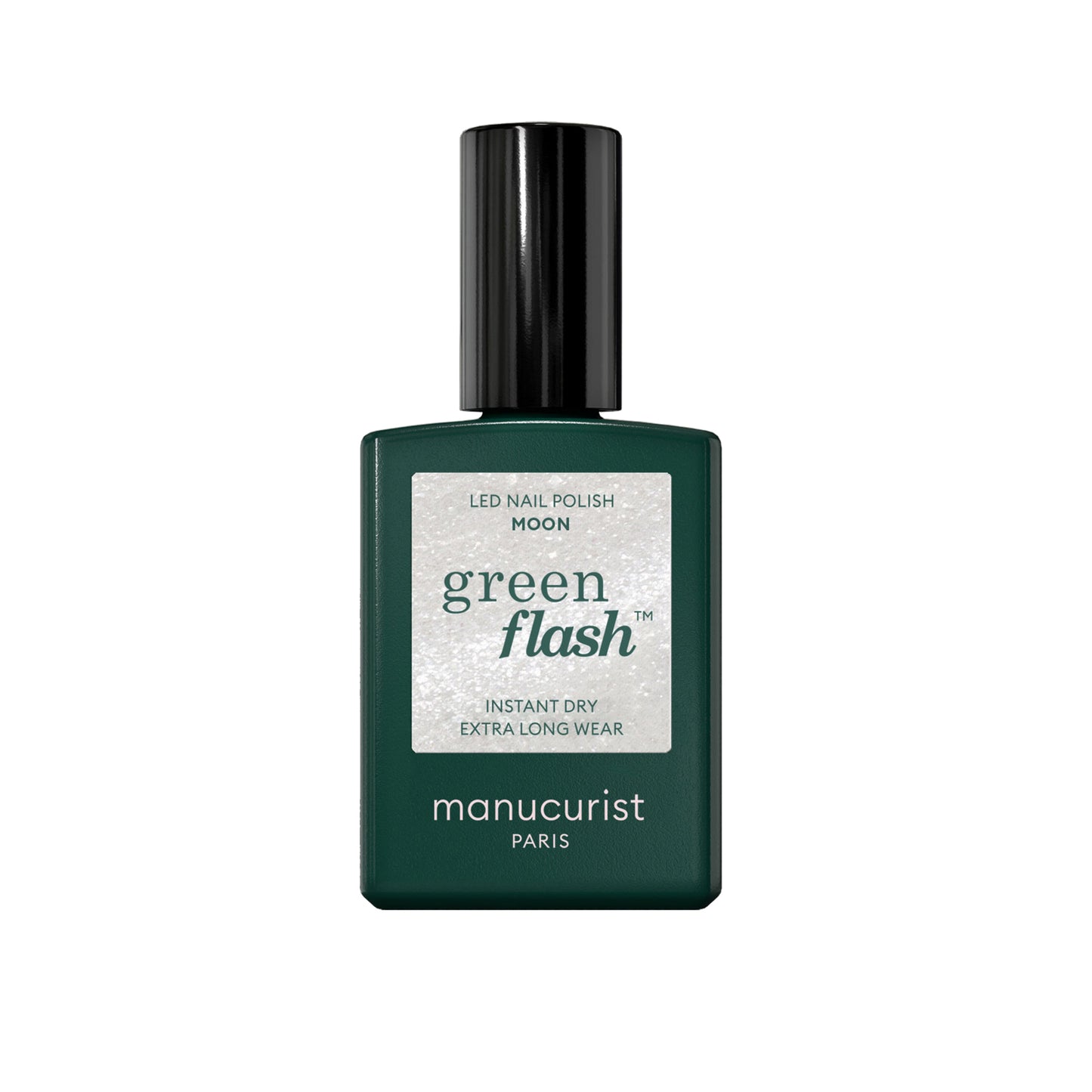 Manucurist Esmalte GREEN FLASH – Esmalte Semipermanente LED Natural (84% Origen Bio)