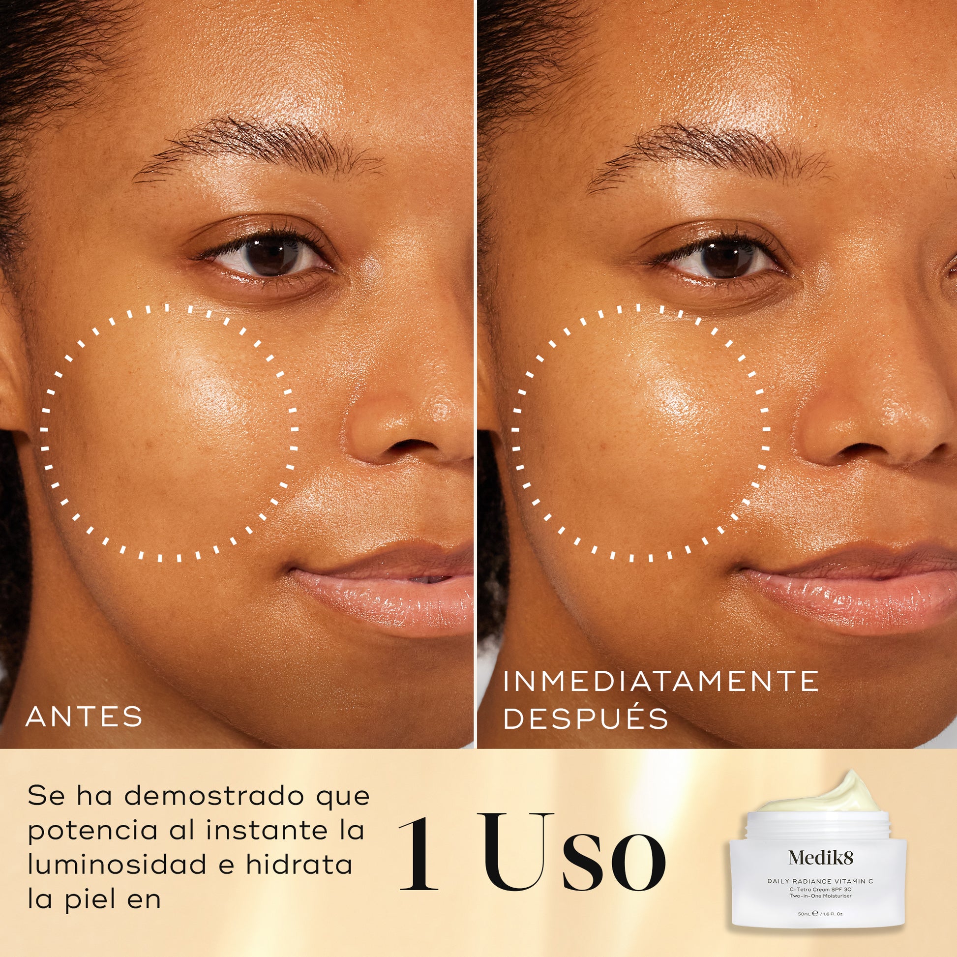 Daily Radiance Vitamin C resultados