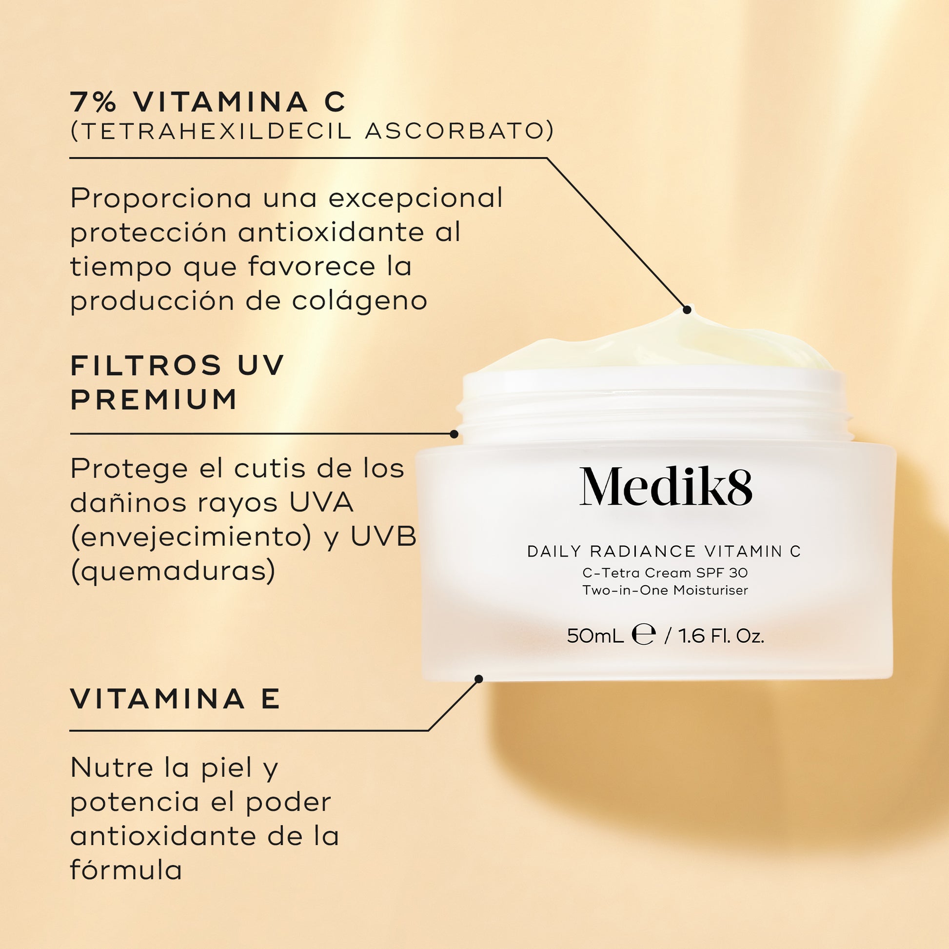 Daily Radiance Vitamin C propiedades