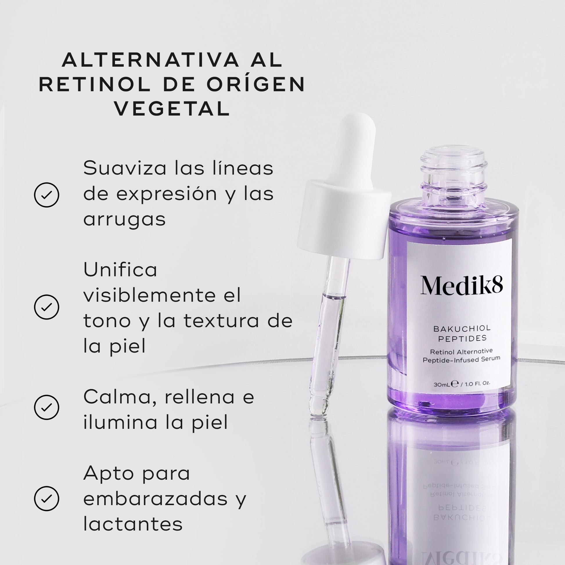 beneficios Bakuchiol Peptides