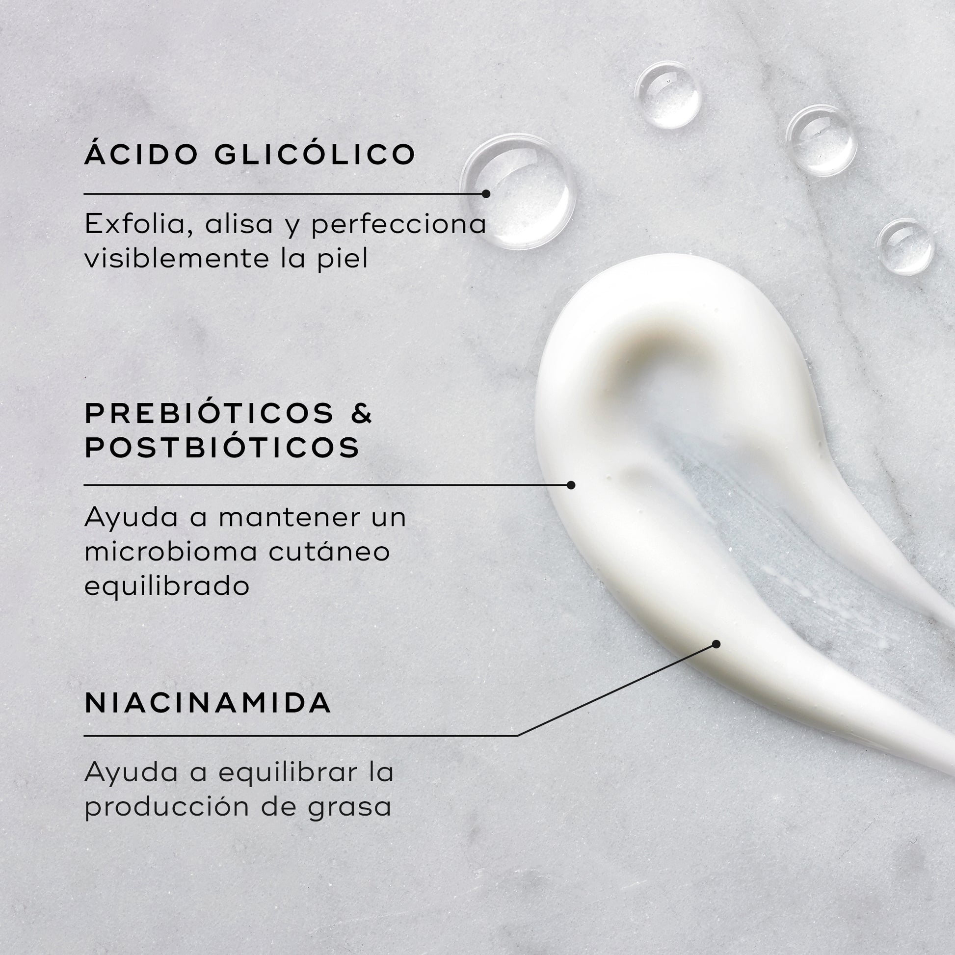 ingredientes Balance Moisturiser With Glycolic Acid Activator