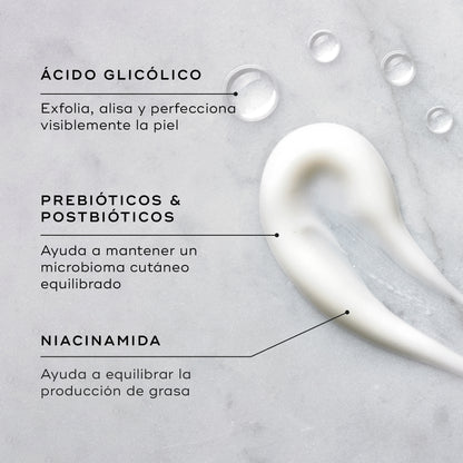 ingredientes Balance Moisturiser With Glycolic Acid Activator