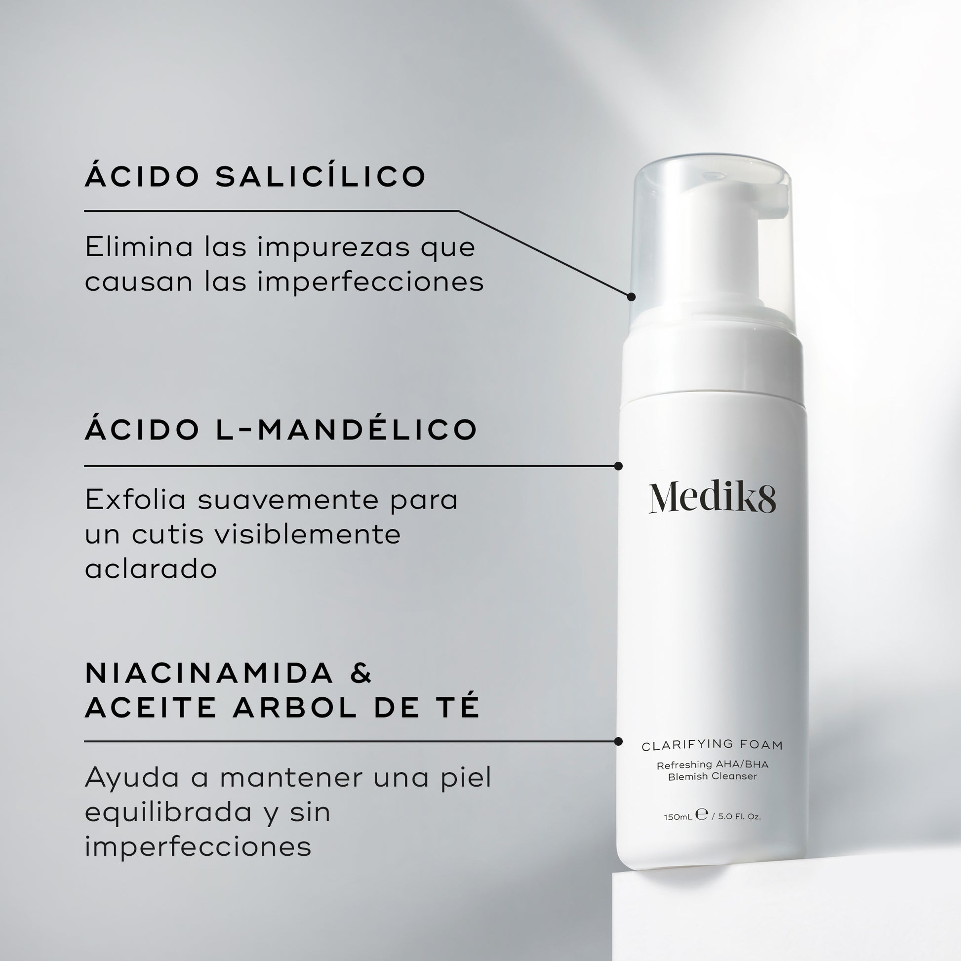 ingredientes Clarifying Foam