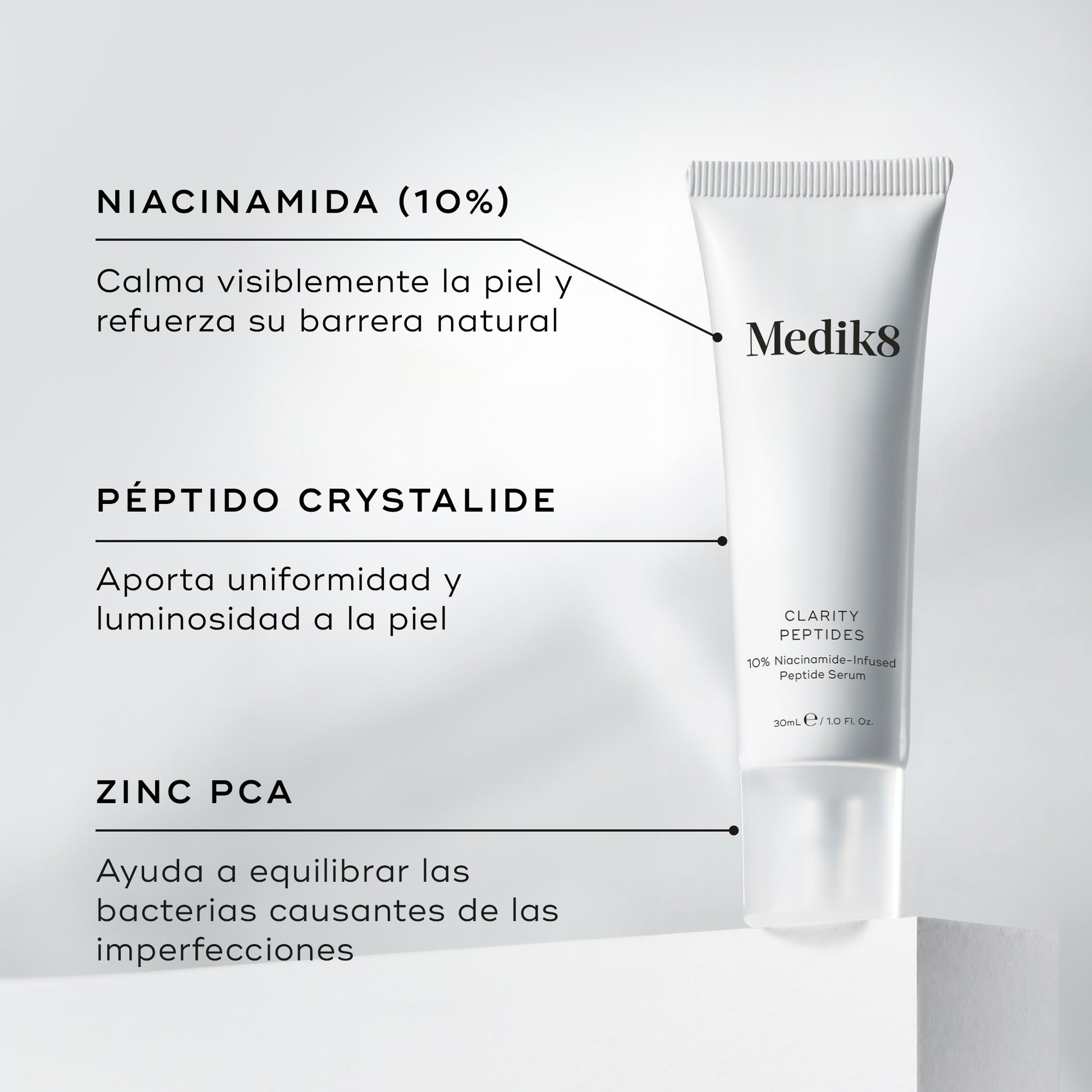 ingredientes Clarity Peptide