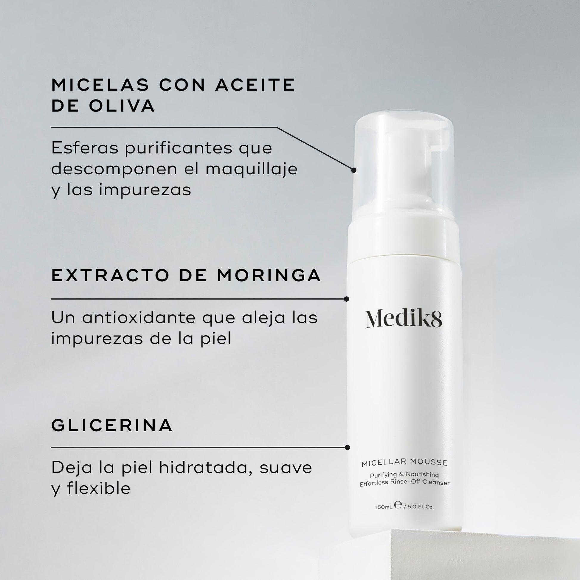 ingredientes Micellar Mousse