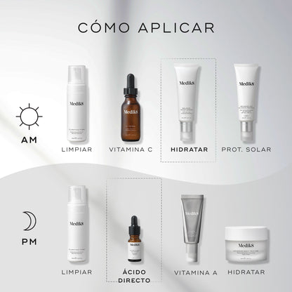 cómo aplicar Balance Moisturiser With Glycolic Acid Activator