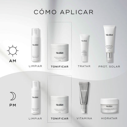 cómo aplicar Blemish Control Pads