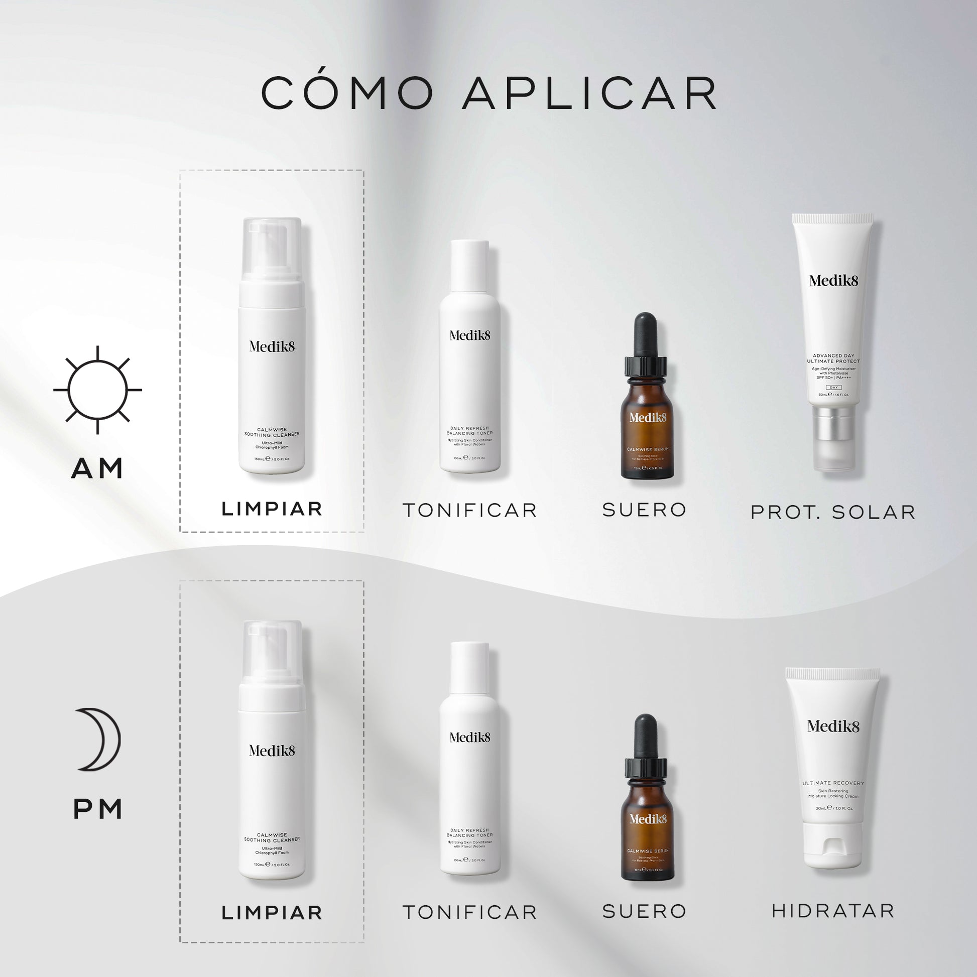 cómo aplicar Calmwise Soothing Cleanser