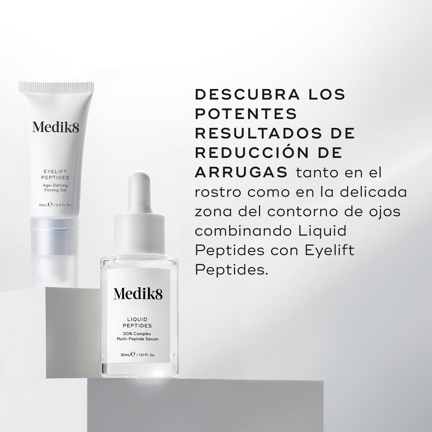 Liquid Peptides resultados reducción arrugas