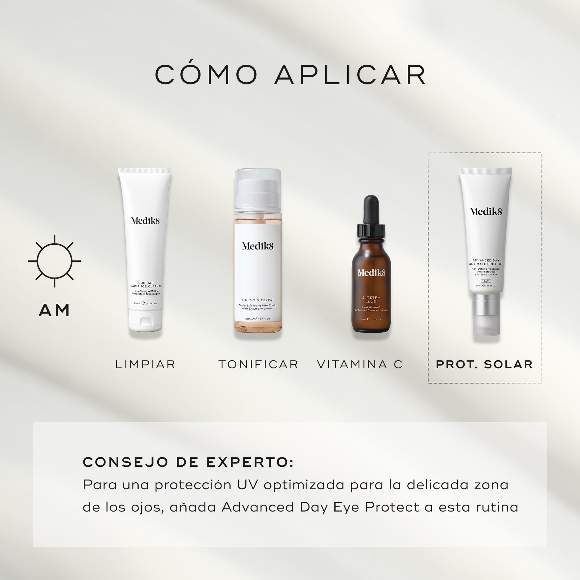 cómo aplicar Advanced Day Ultimate Protect SPF50