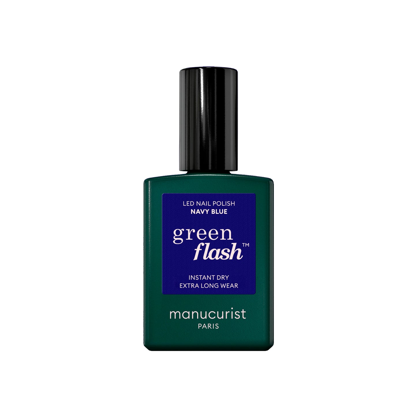 Manucurist Esmalte GREEN FLASH – Esmalte Semipermanente LED Natural (84% Origen Bio)