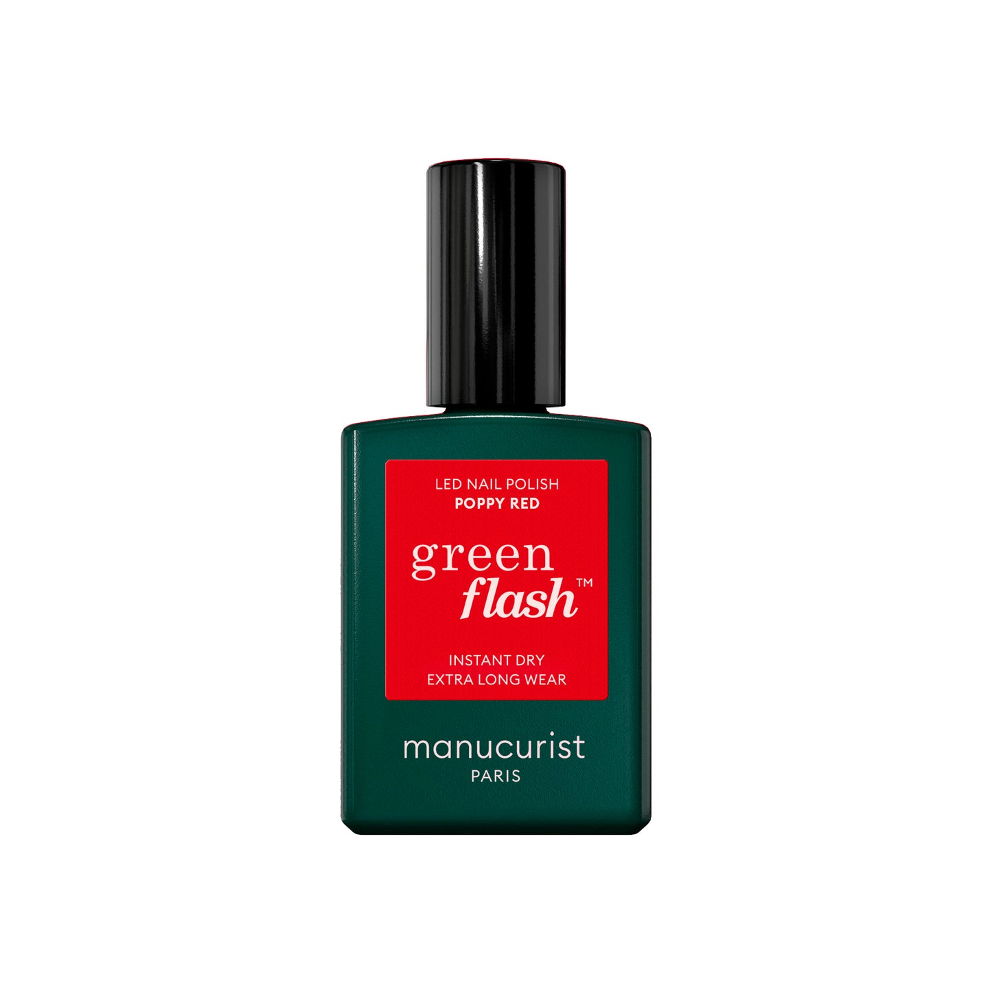 Manucurist Esmalte GREEN FLASH – Esmalte Semipermanente LED Natural (84% Origen Bio)