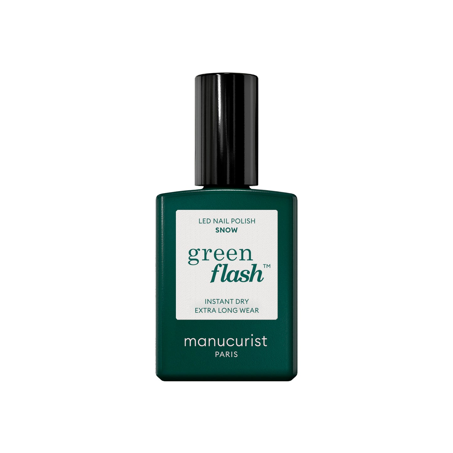 Manucurist Esmalte GREEN FLASH – Esmalte Semipermanente LED Natural (84% Origen Bio)