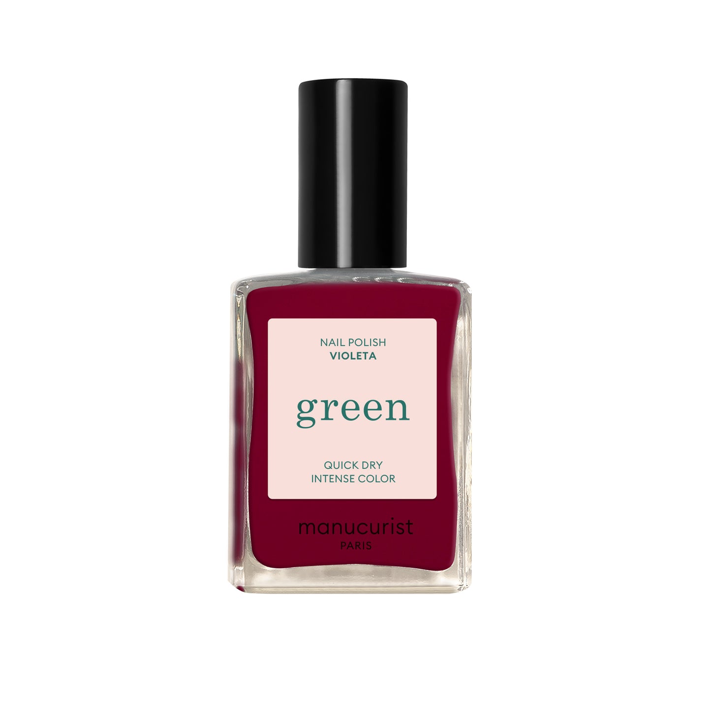 Manucurist Esmalte GREEN – Esmalte de Uñas Natural (84% Origen Bio)