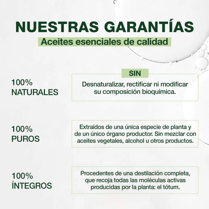 resultados Árbol del Té BIO