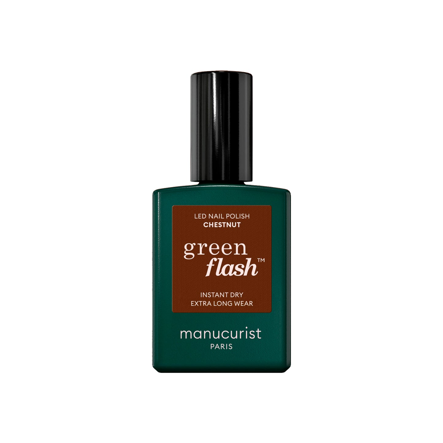 Manucurist Esmalte GREEN FLASH – Esmalte Semipermanente LED Natural (84% Origen Bio)