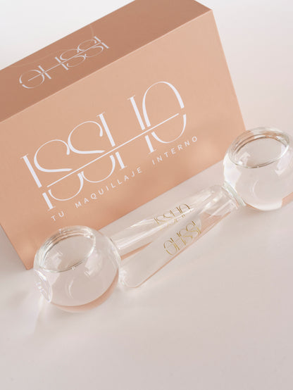 Globos de Hielo Facial ISSHO® - Diamante (¡incluye GUÍA BÁSICA YOGA FACIAL!)