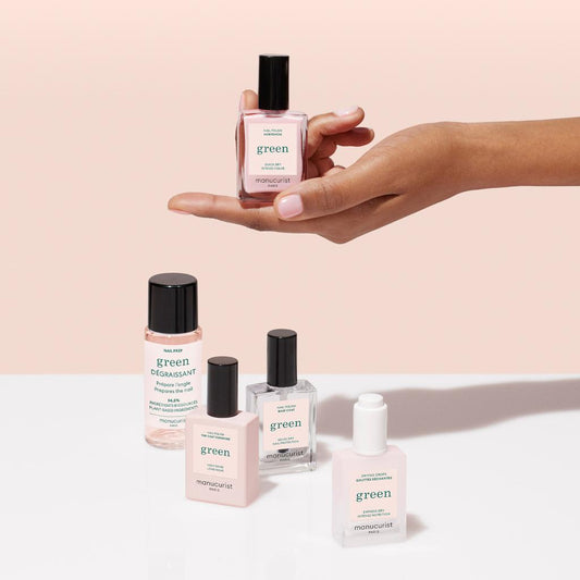 Manucurist Esmalte GREEN – Esmalte de Uñas Natural (84% Origen Bio)