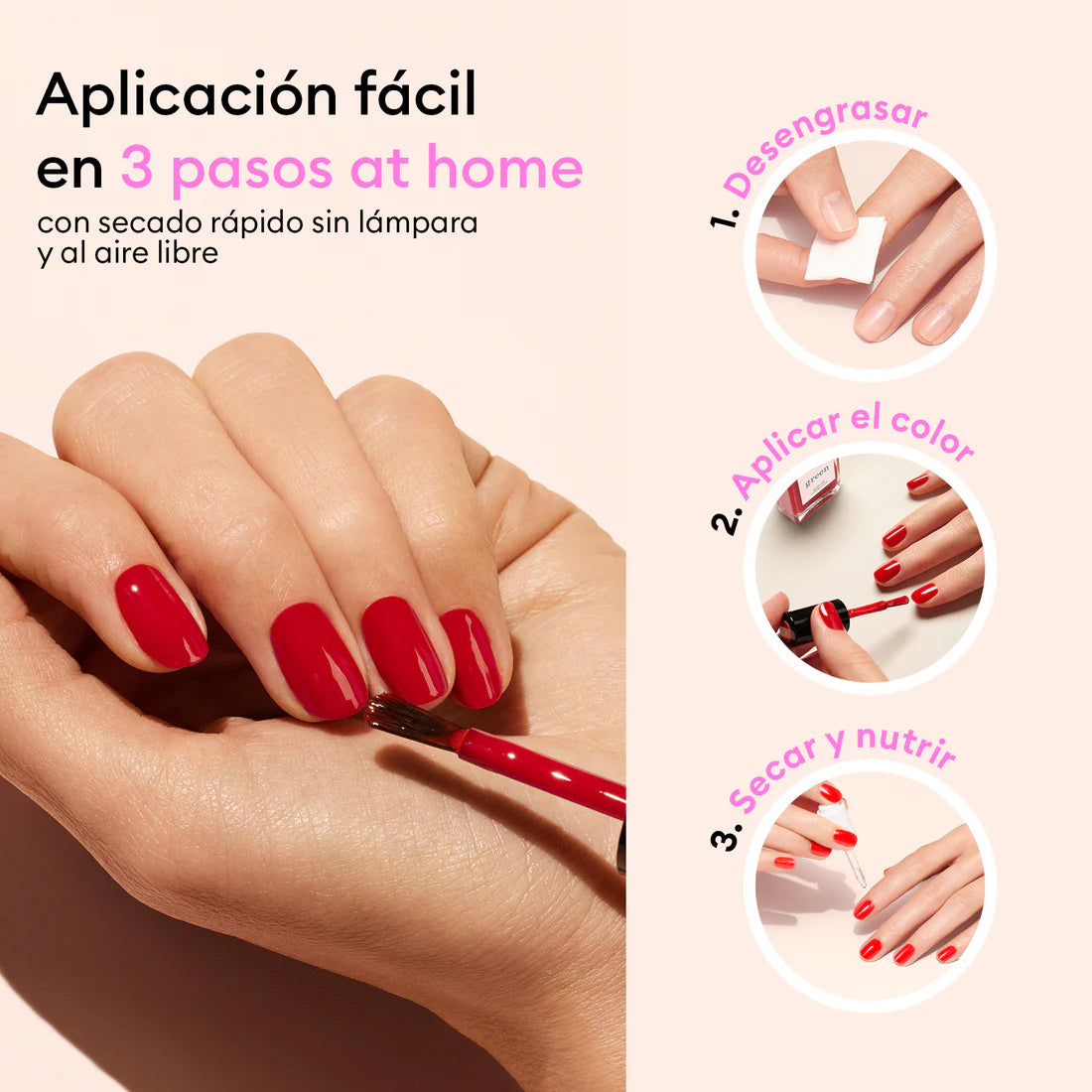 aplicación gotas secantes manucurist