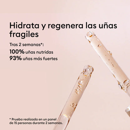 uñas nutridas y fuertes