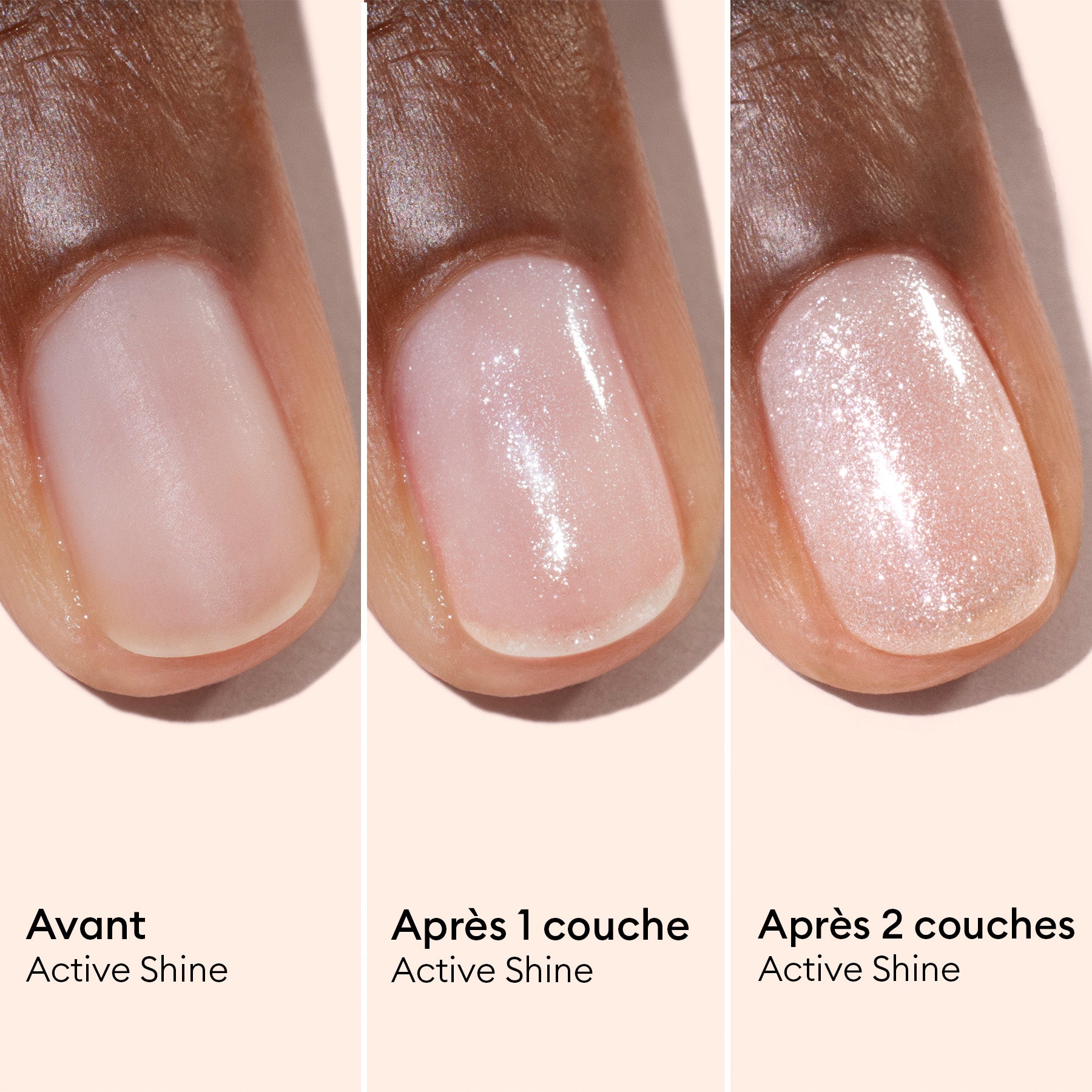 capas y resultado Active Shine Manucurist